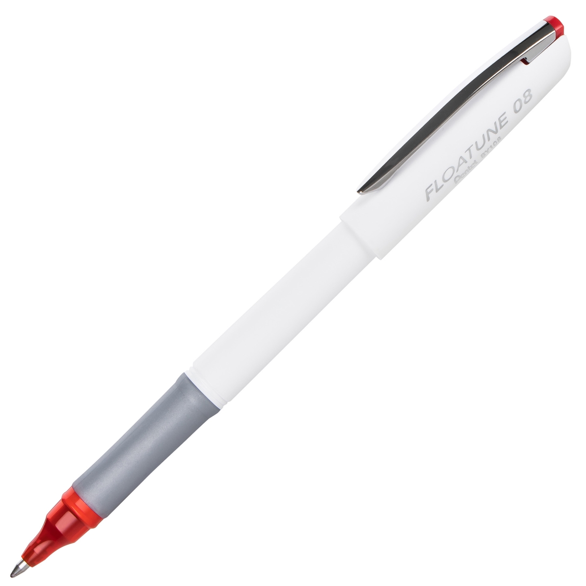 of America PENBY108B 0.8 mm Floatune Medium Line Rollerball Pen, Red Ink - Pack of 12