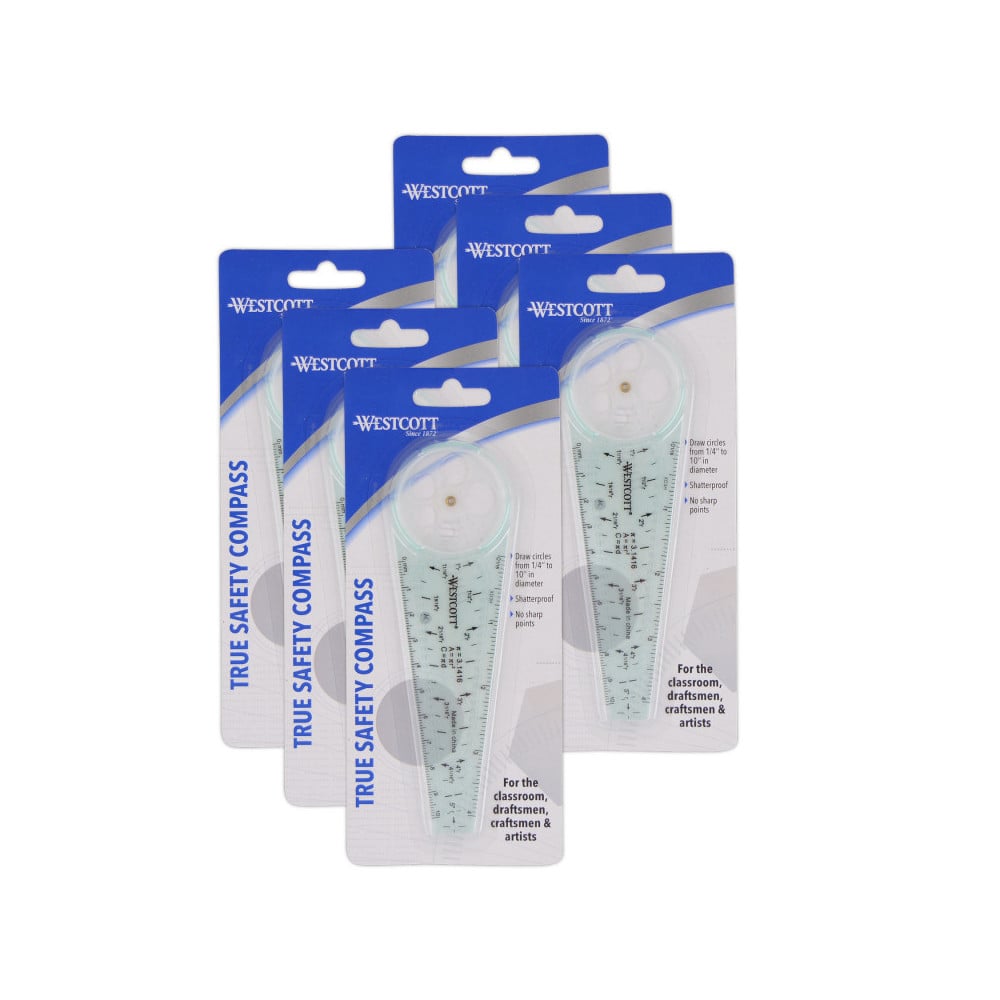 Acme United ACM00516-6 True Safety Compass - Pack of 6