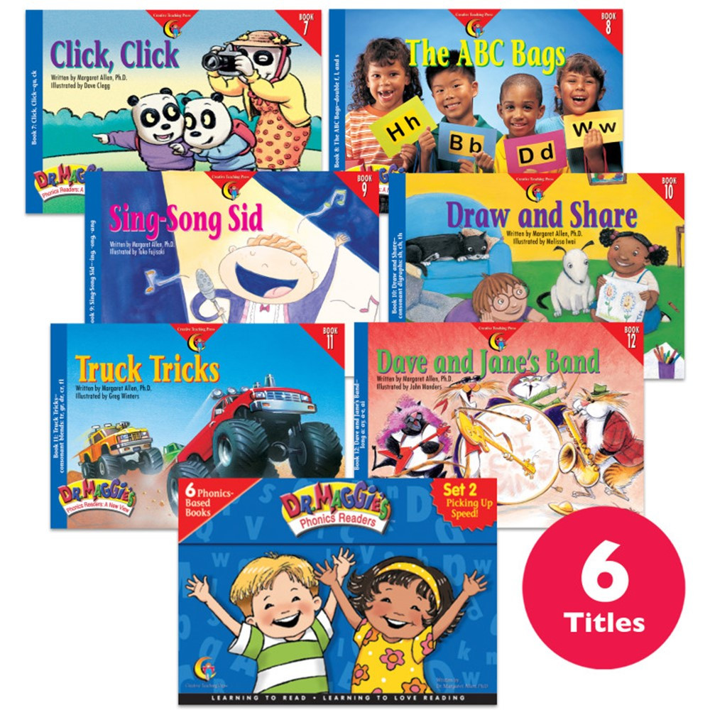 Picture of Creative Teaching Press CTP2886 Dr. Maggie Boxed Set 2 Picking Up Speed Book