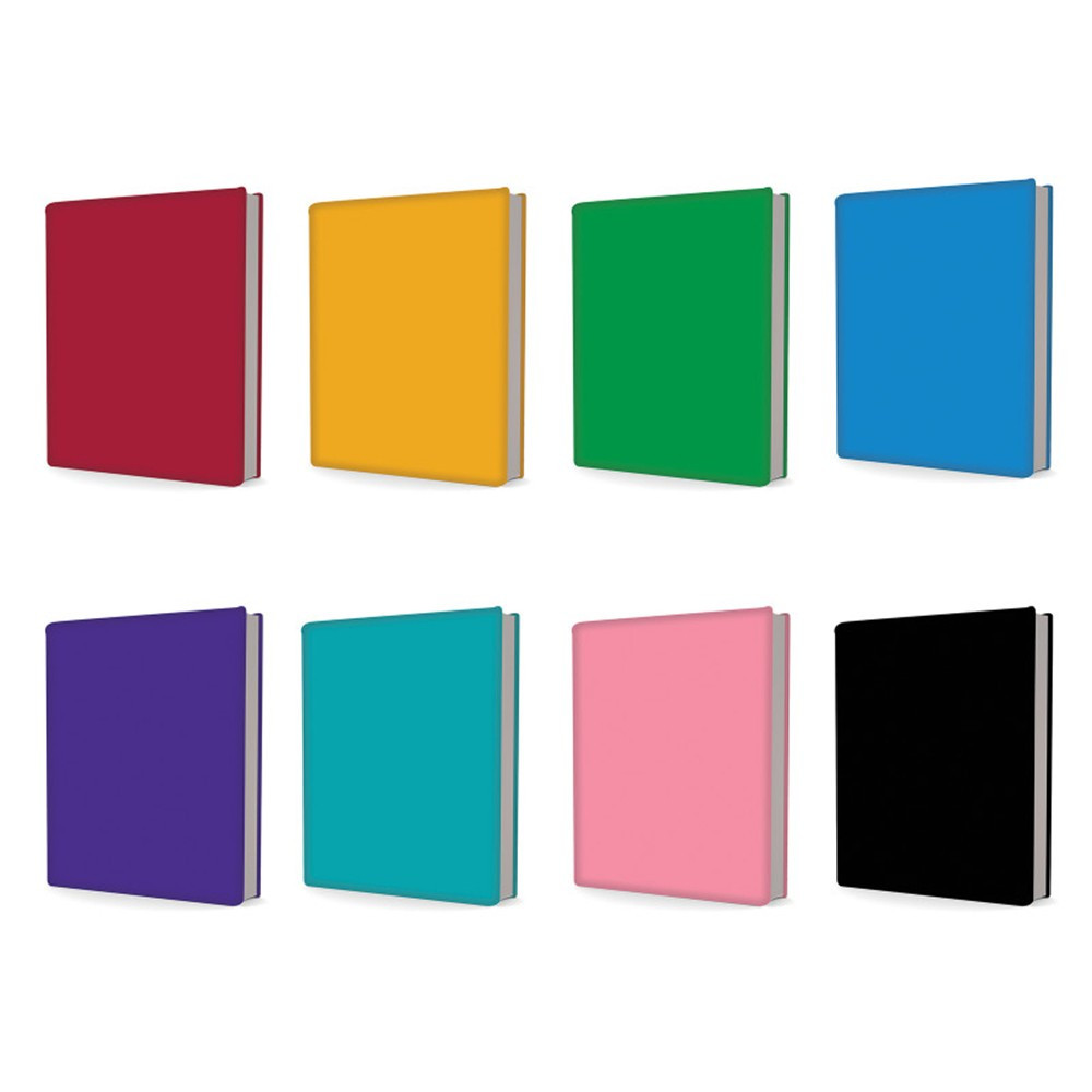 Picture of Kittrich KITBS164510224 Assorted Solids Book Cover - 24 Count