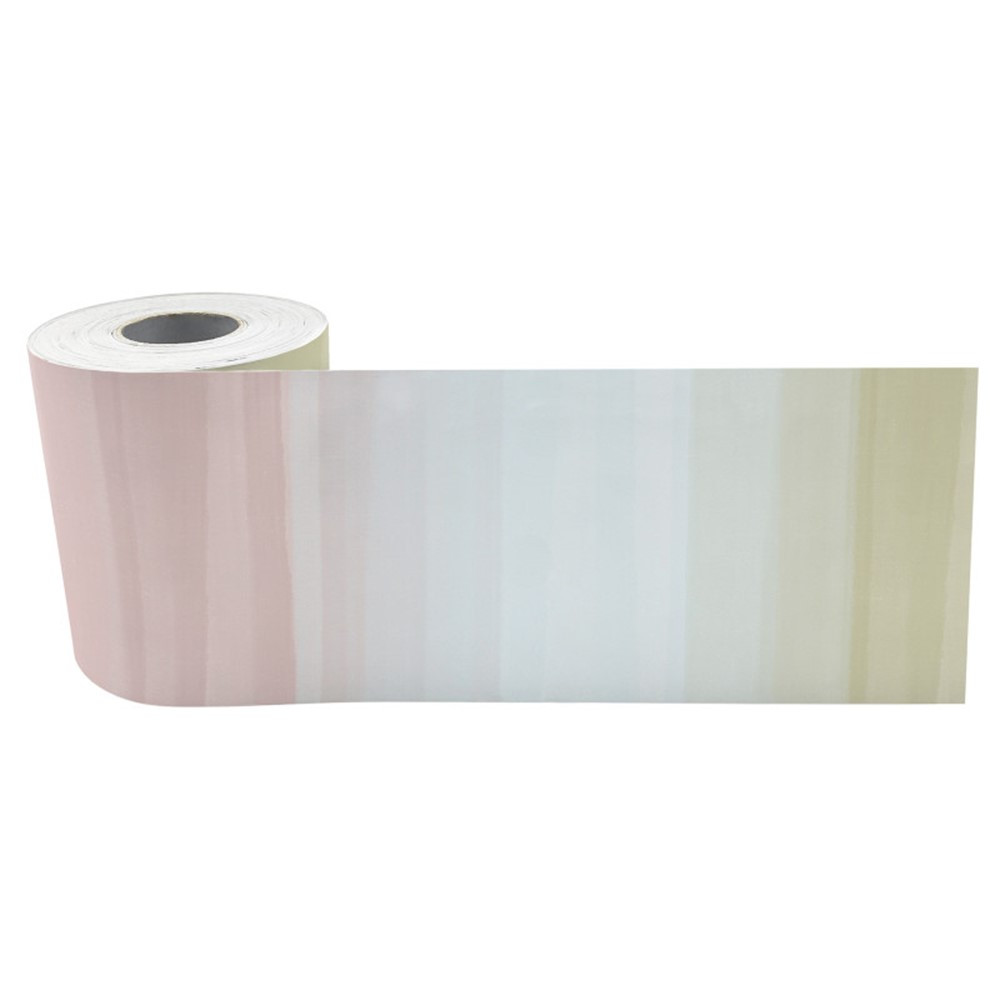 Picture of Teacher Created Resources TCR9169-3 50 ft. Cool Tones Straight Rolled Border - 3 per Roll