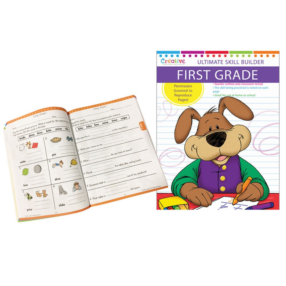 Picture of PBS Publishing PBSCTM2030 1st Grade Workbook Bundle