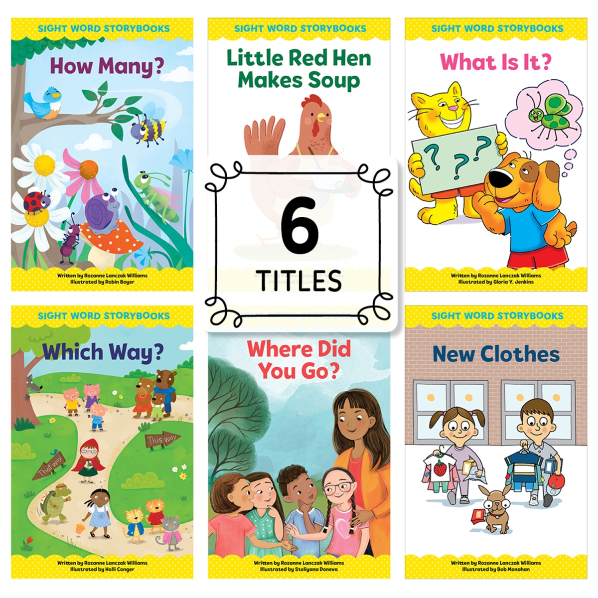 Picture of Creative Teaching Press CTP23603 Sight Word Storybooks Set 3 with 6 Books