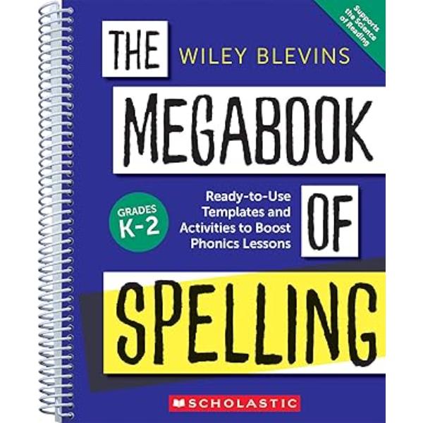 Picture of Scholastic Teaching Resources SC-9781546152545 The Megabook of Spelling Grades K-2 Book