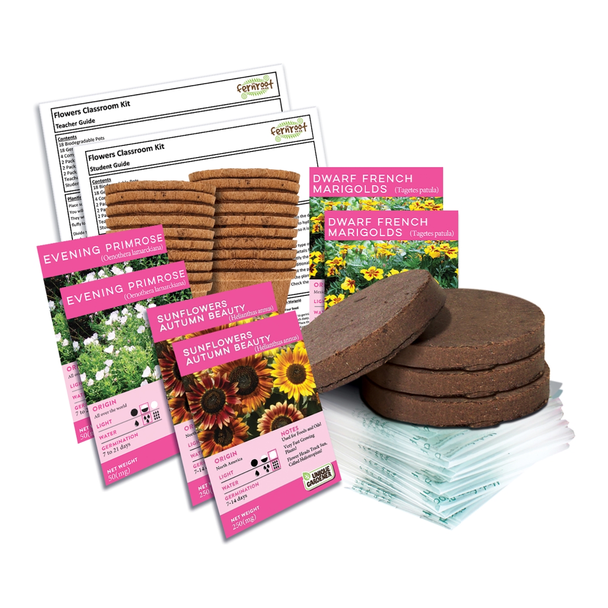 Picture of Silver Circle Products SRCCKFG506 Flowers Classroom Kit