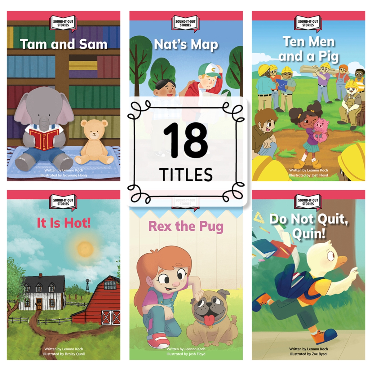 CTP11021 Sound-It-Out Stories Decodable Readers Set 1