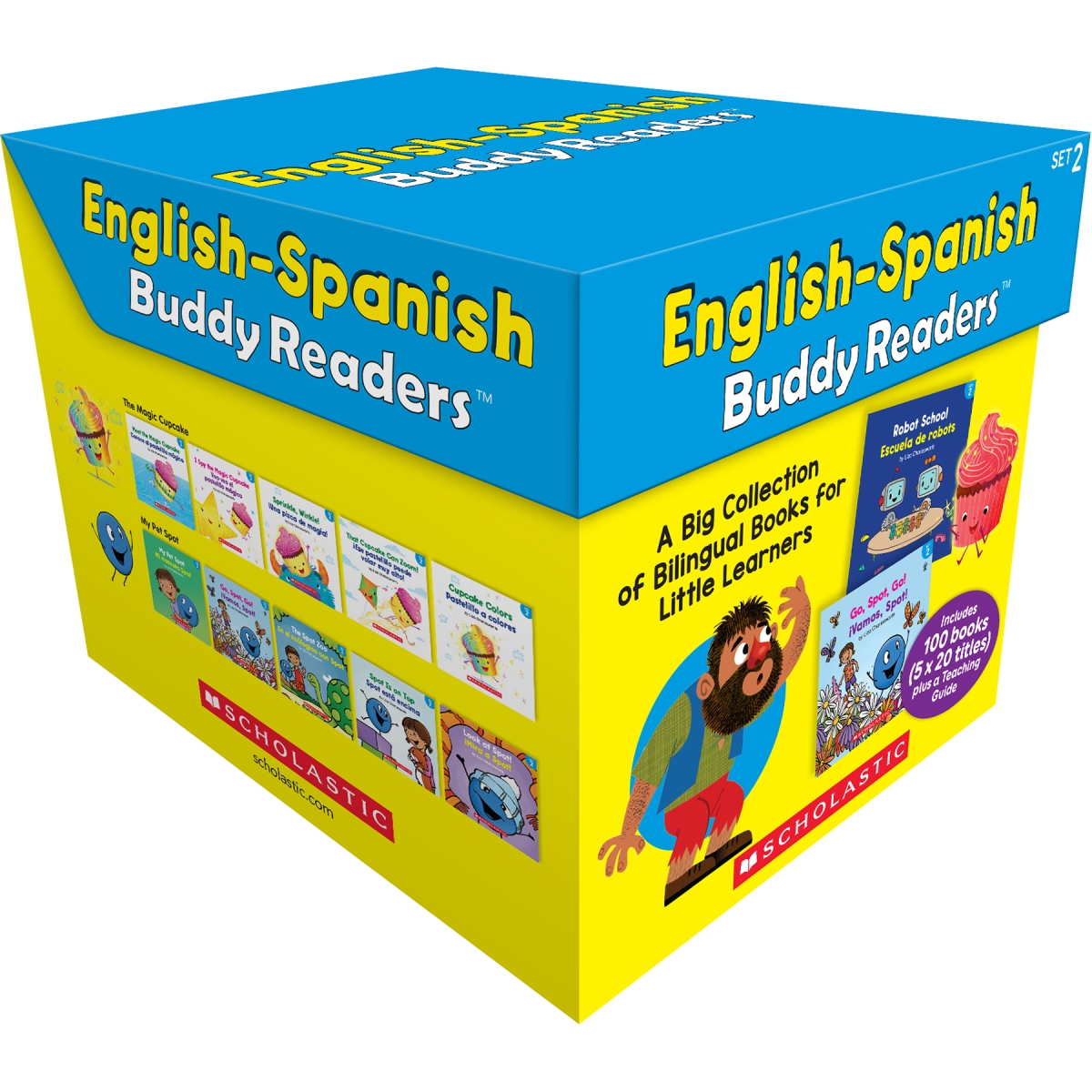 Picture of Scholastic Teaching Resources SC-9781546160489 English-Spanish Buddy Readers Book Set 2