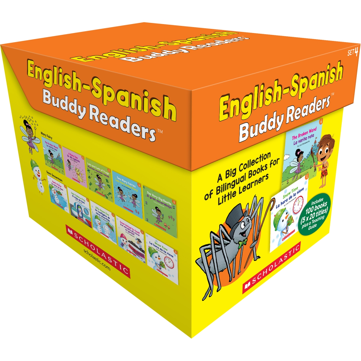 Picture of Scholastic Teaching Resources SC-9781546160533 English-Spanish Buddy Readers Book Set 4