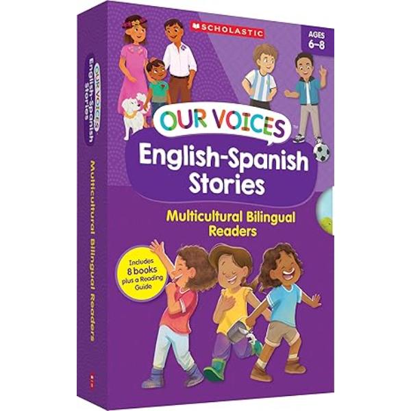 Picture of Scholastic Teaching Resources SC-9781546152569 Our Voices English-Spanish Stories Book