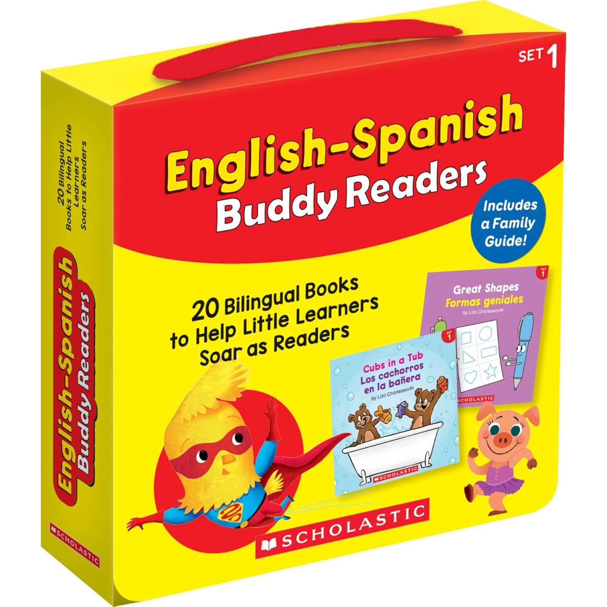 Picture of Scholastic Teaching Resources SC-9781546160472 English-Spanish Buddy Readers Book Set 1&#44; Single-Copy