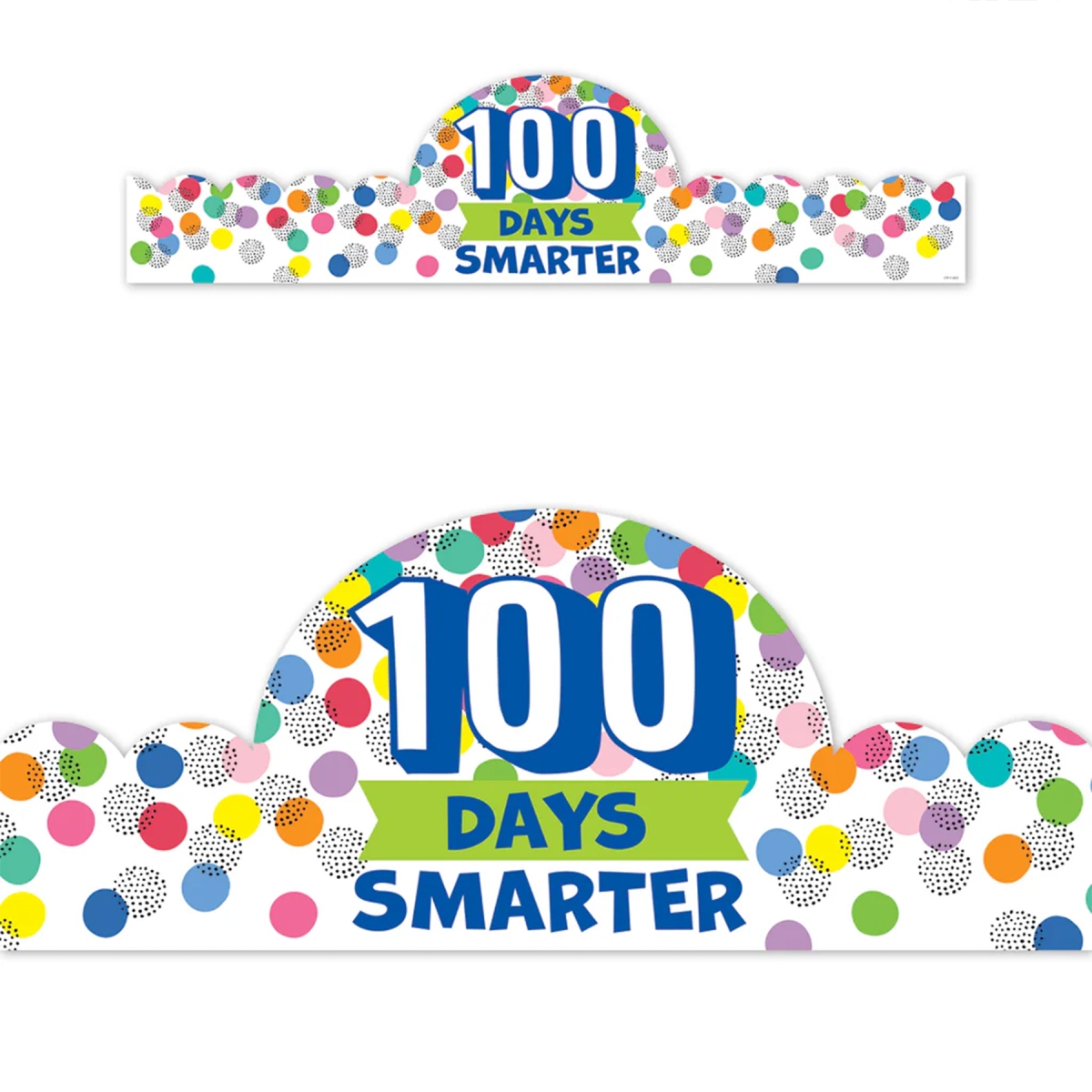 CTP11016 Core Decor Happy 100th Day Crowns