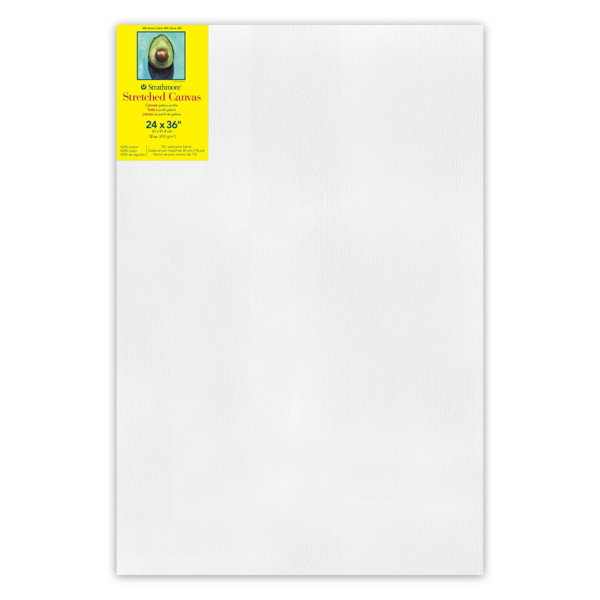 STT31446 24 x 36 in. 300 Series Strathmore Gallery Stretched Canvas