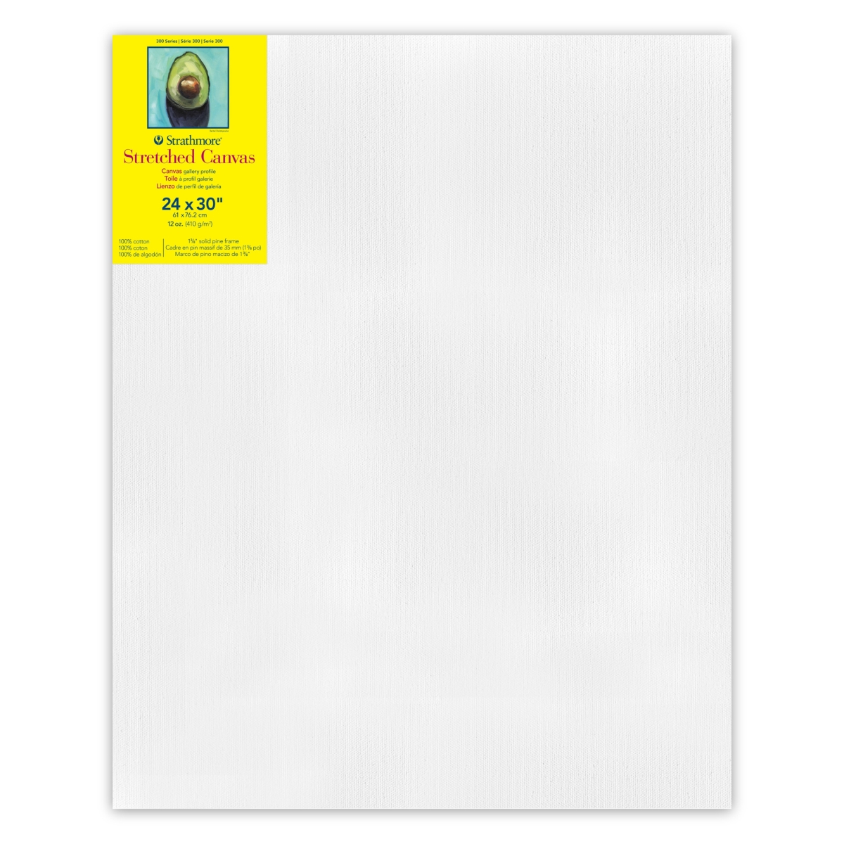 STT31423 24 x 30 in. 300 Series Strathmore Gallery Stretched Canvas