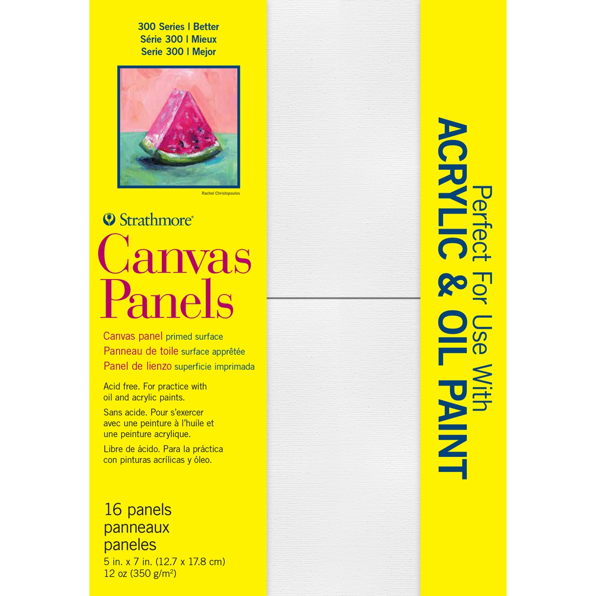 STTP31105 5 x 7 in. 300 Series Canvas Panel, Pack of 16
