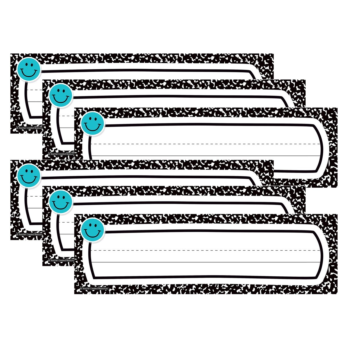 Picture of Teacher Created Resources TCR9319-6 11.5 x 3.5 in. Cool for School Flat Name Plates&#44; Pack of 6
