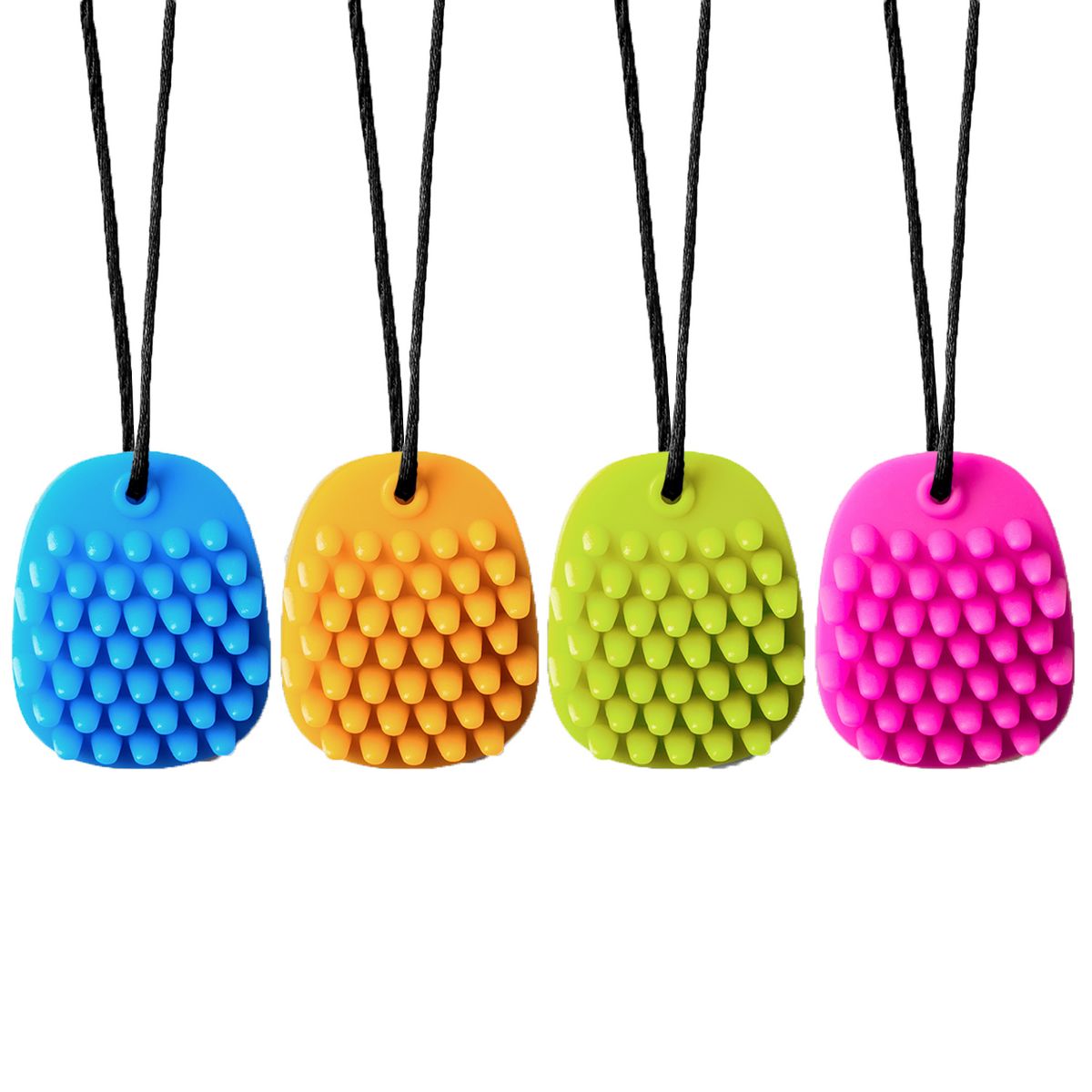 Picture of Hedgehog Technology HHG860011603900 Hedgehog Chewy Necklace&#44; Assorted Color - Set of 4