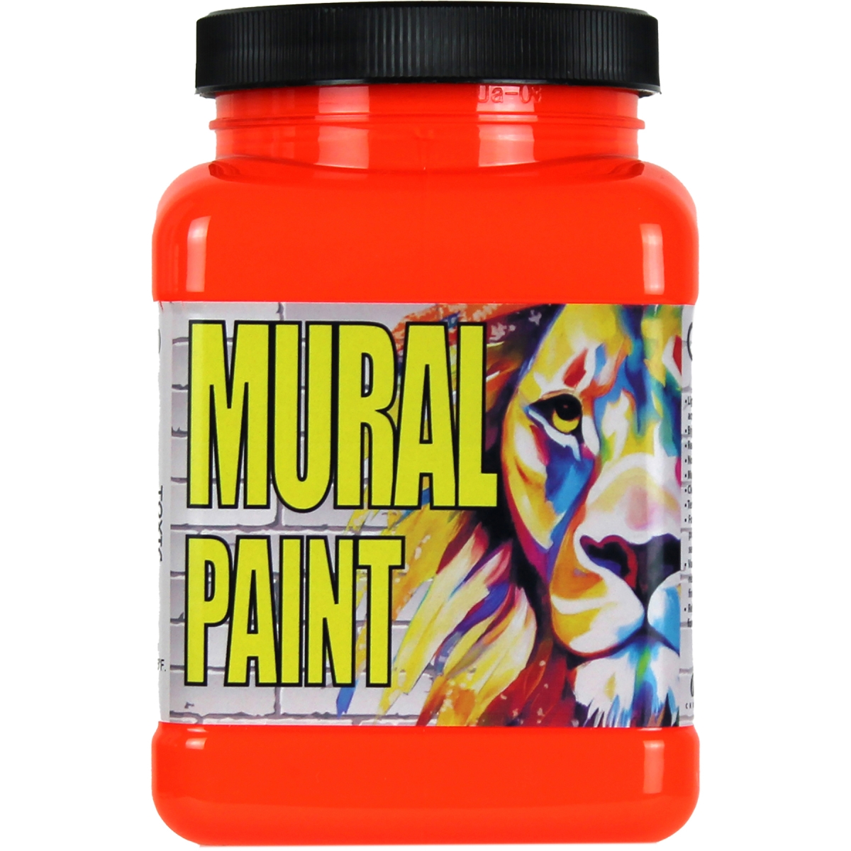 Chroma CRM2515 Mural Paint Pint, Toxic Orange Neon