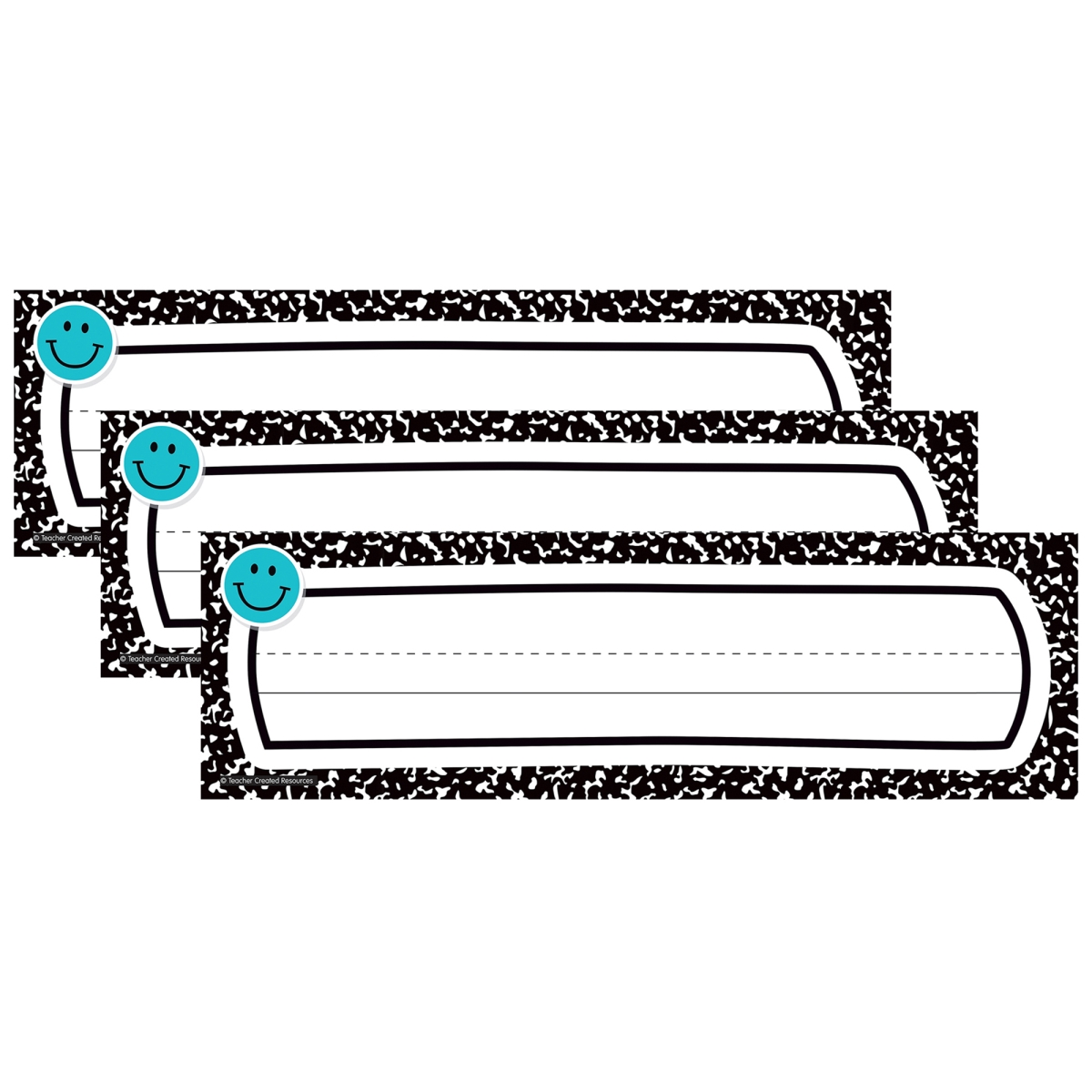 Picture of Teacher Created Resources TCR9319-3 Cool for School Flat Name Plates&#44; Pack of 3