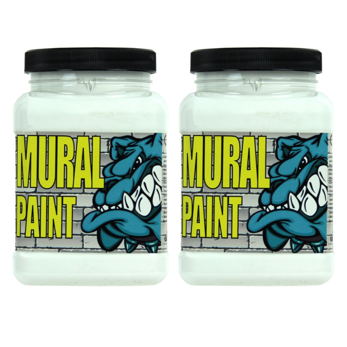 Chroma CRM2455-2 Mural Paint Pint, Polar White - Pack of 2