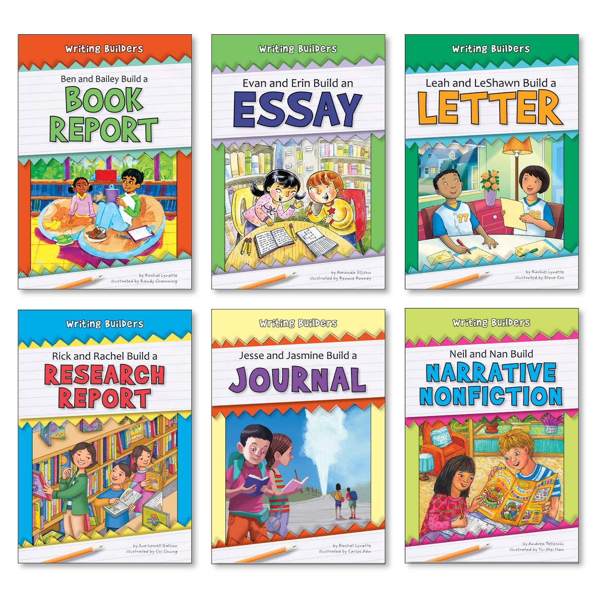 Picture of Norwood House Press NH-WBPBCS Press Writing Builders for 7-9 Years&#44; Set of 11