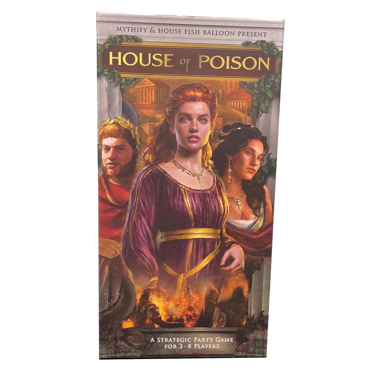 Picture of House Fish Balloon HFBHP House Fish Balloon House of Poison Game for 12 Years & Up