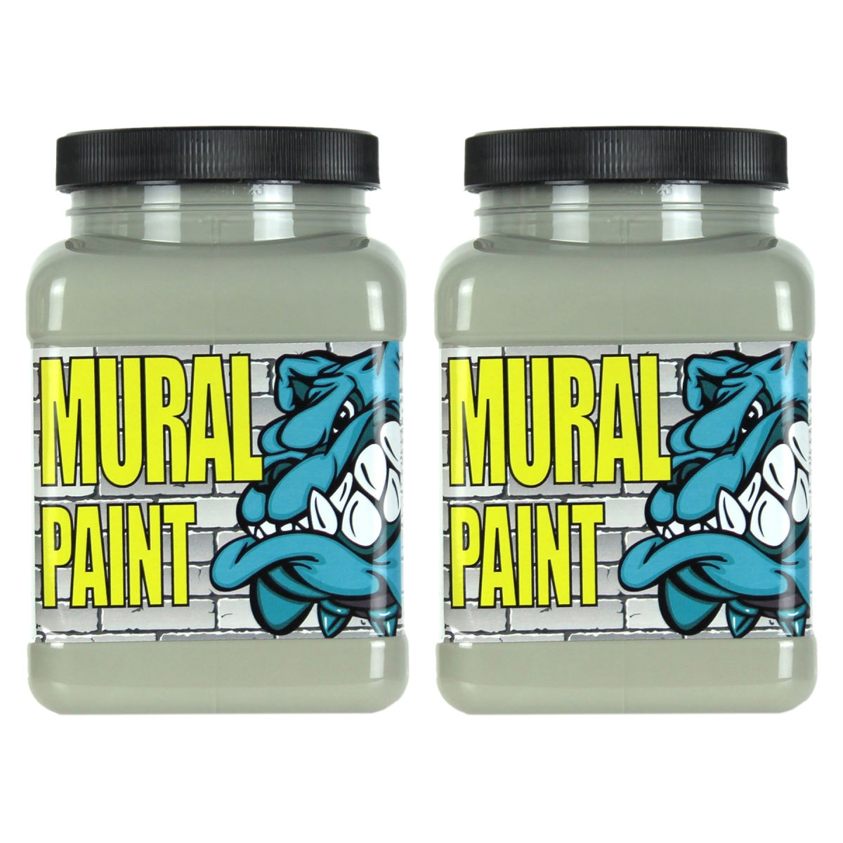 Chroma CRM2501-2 Mural Paint Pint, Fog Gray - Pack of 2