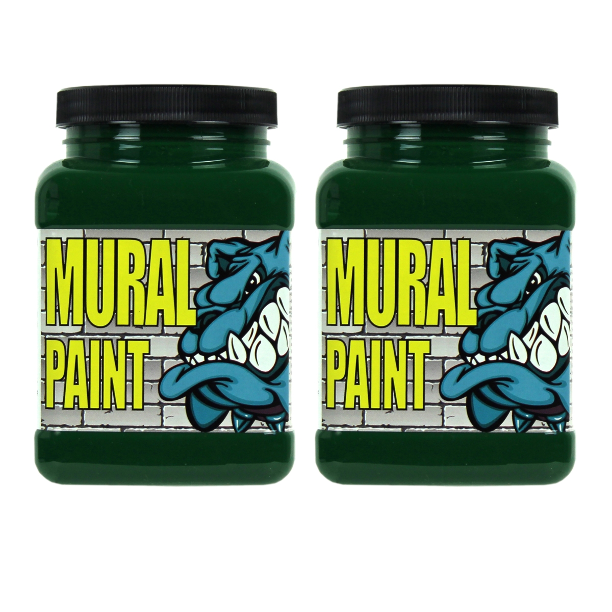 Chroma CRM2451-2 Mural Paint Pint, Go Green - Pack of 2