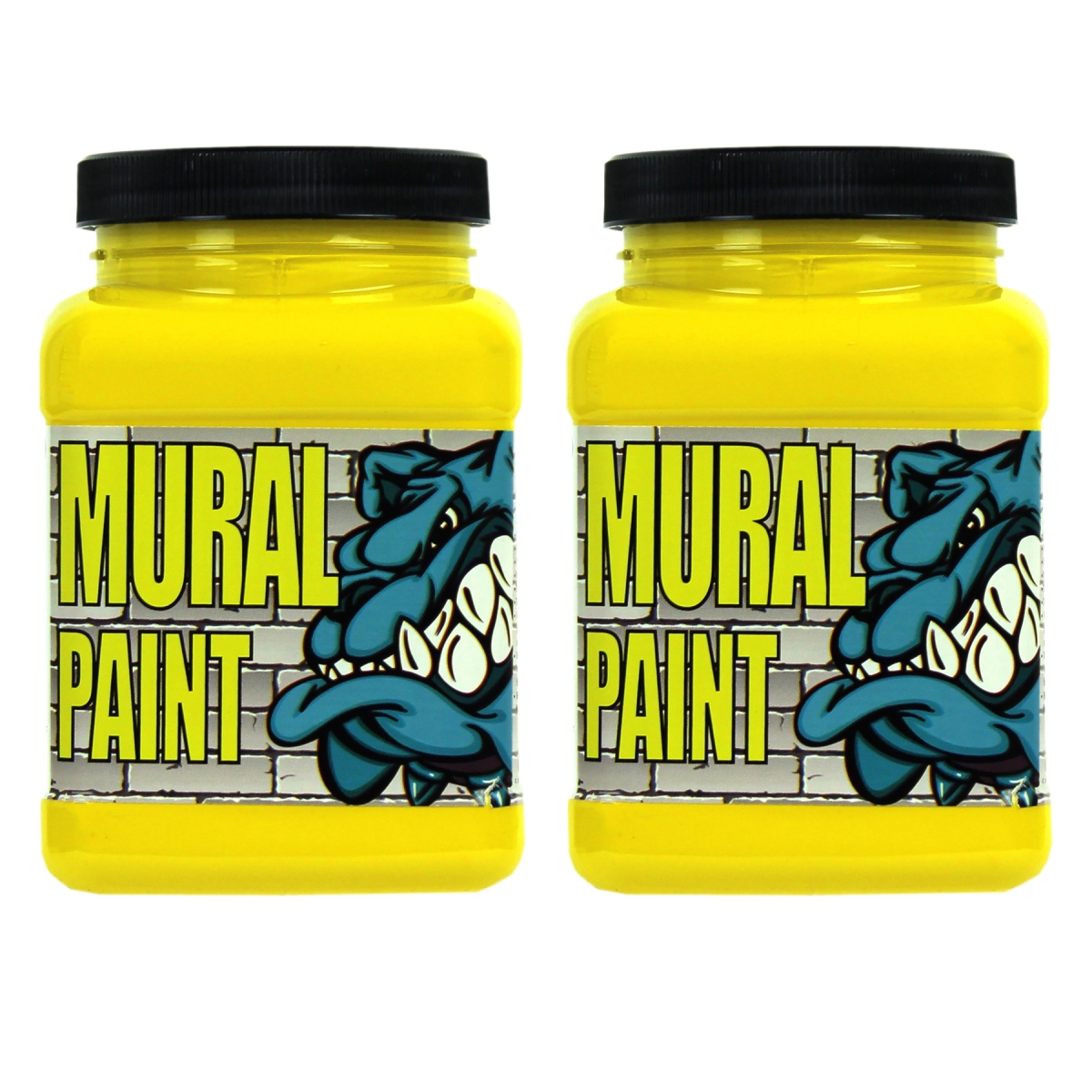 Chroma CRM2456-2 Mural Paint Pint, Scorched Yellow - Pack of 2