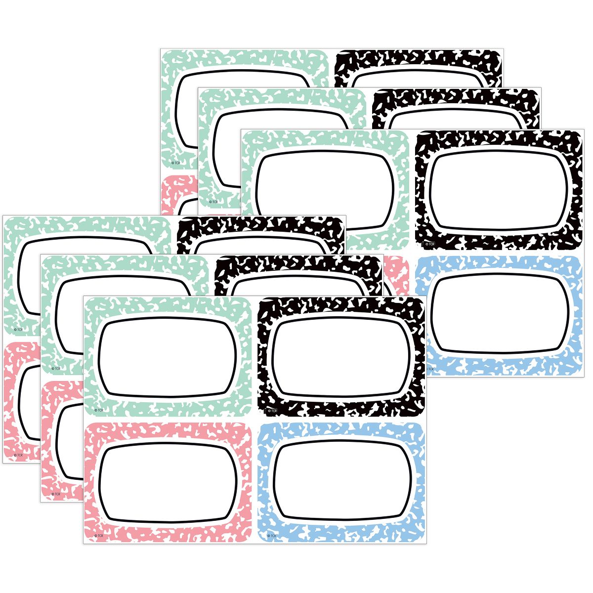 Picture of Teacher Created Resources TCR9320-6 3.5 x 2.5 in. Cool for School Name Tags & Labels&#44; Pack of 6