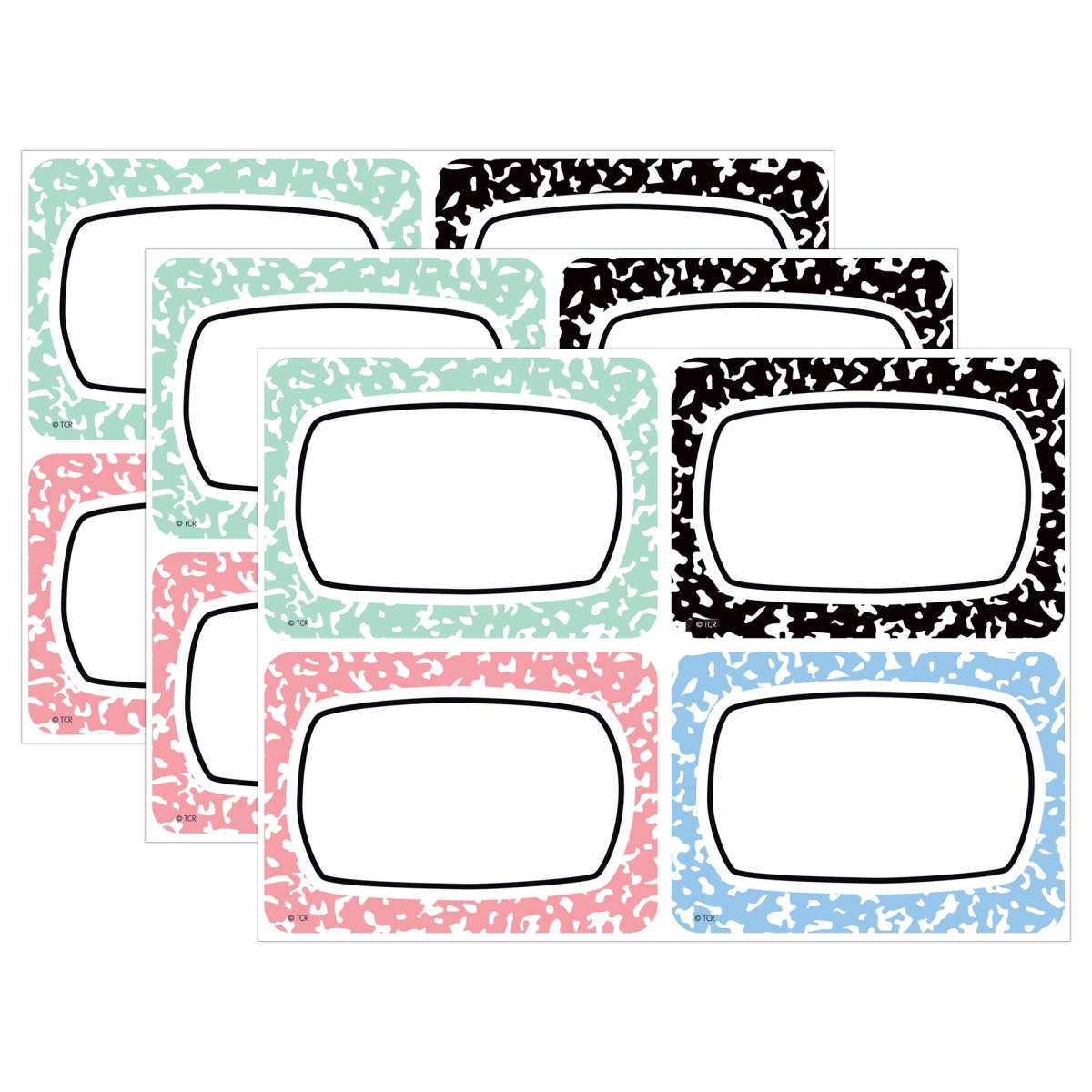 Picture of Teacher Created Resources TCR9320-3 3.5 x 2.5 in. Cool for School Name Tags & Labels&#44; Pack of 3
