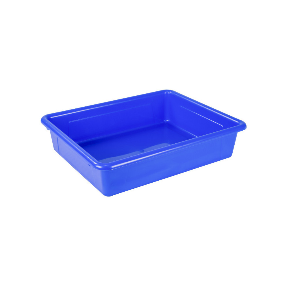 STX62517U05C Flat Storage Tray, Blue - 5 Count