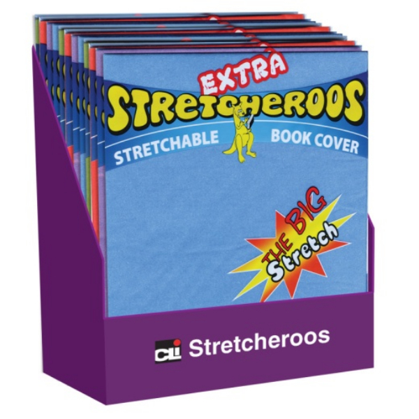 Advantus CHL34516ST Book Covers Stretcheroos - Assorted Colors - 36 Piece