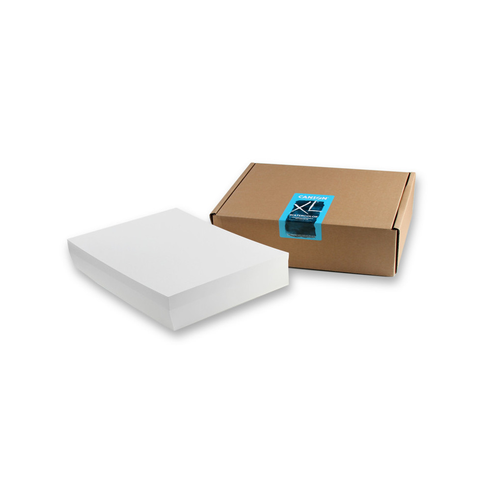 MCXC100511157 9 x 12 in. Canson XL Series Watercolor Sheet Bulk Pack, Midweight White Paper - 100 Sheet