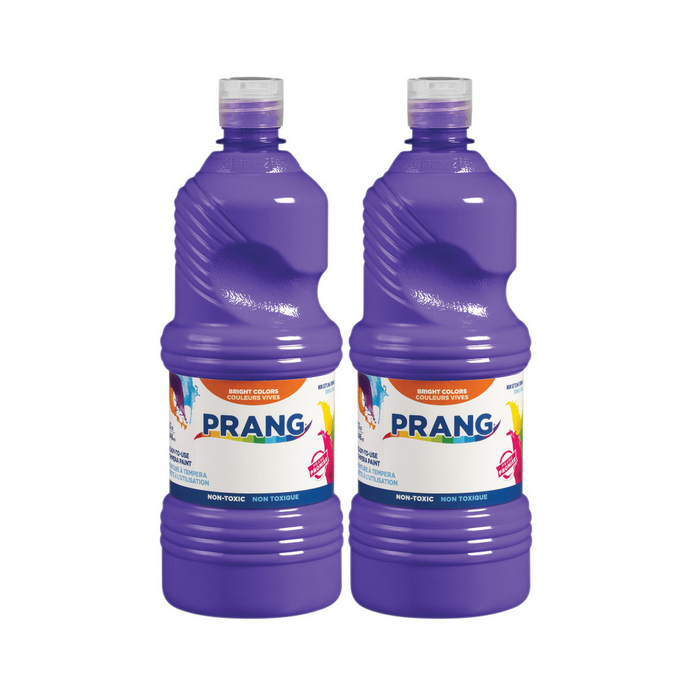 Dixon Ticonderoga DIX23206-2 32 oz Prang Ready-to-Use Tempera Paint, Violet - Pack of 2