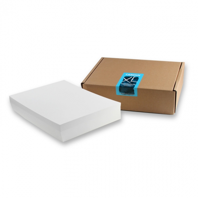 MCXC100511148 Extra Large Series Watercolor Sheet Bulk Pack - Midweight White Paper - 18.25 x 24.25 in. - 100 Sheets