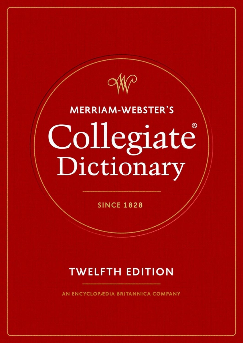 Merriam Webster MW-4066 12th Edition Collegiate Dictionary Book
