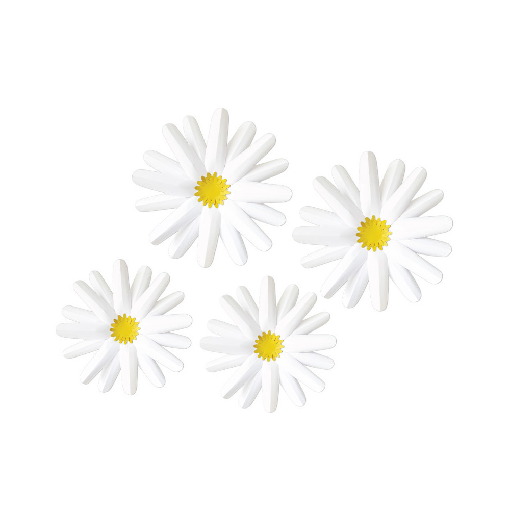 CD-107011-2 Happily Ever Elementary Retro Remix Daisies Dimensional Accents - Pack of 2