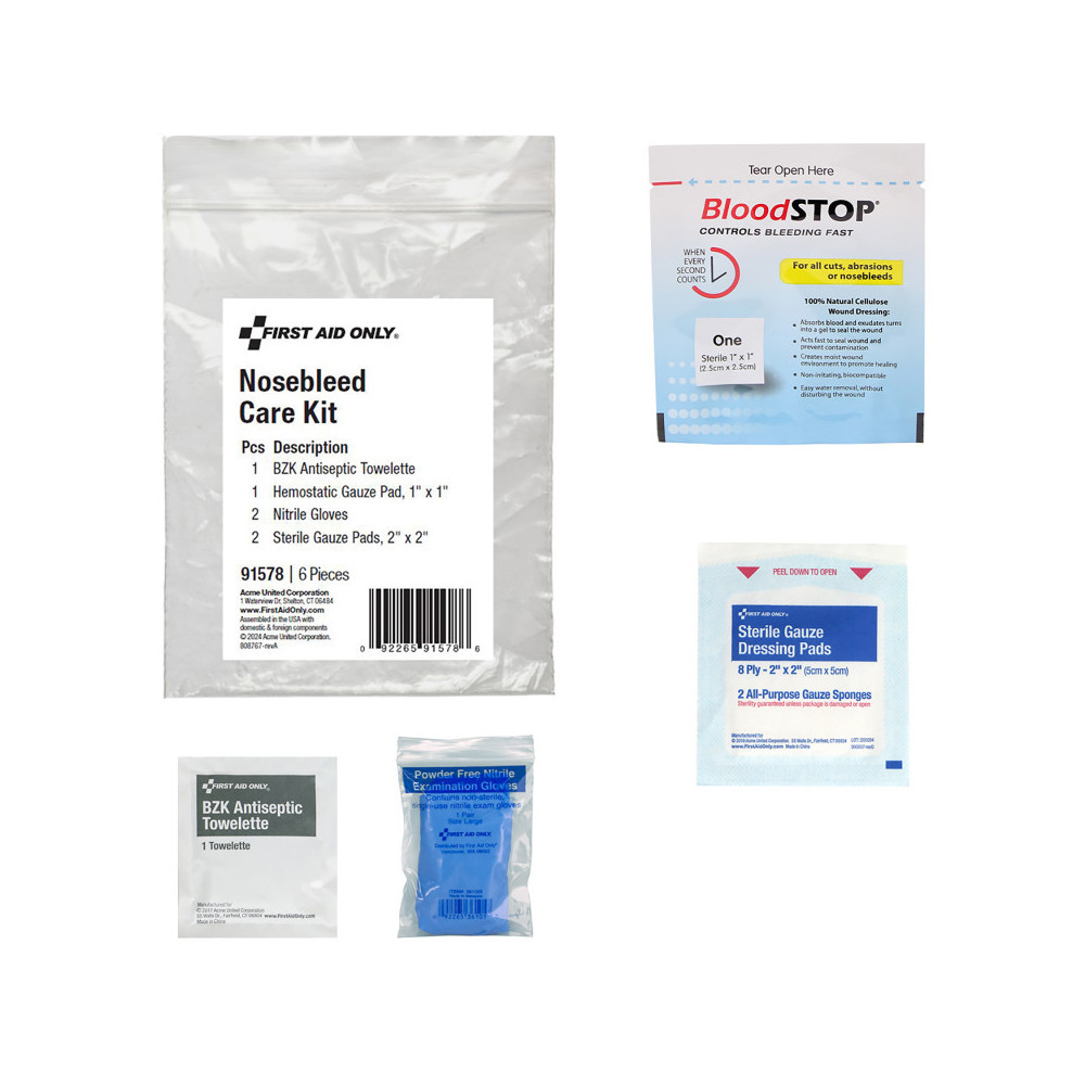 Acme United ACM91578-3 Nosebleed Care Kit - 3 Each