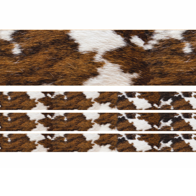 EU-846365-3 Cowhide Extra Wide Deco Trim, 37 ft. per Pack - Pack of 3