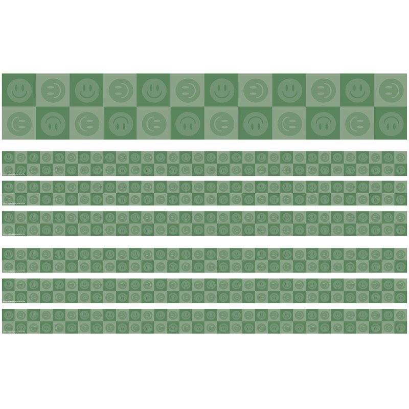 EU-845690-6 Green Smiles Deco Trim, 37 ft. per Pack - Pack of 6