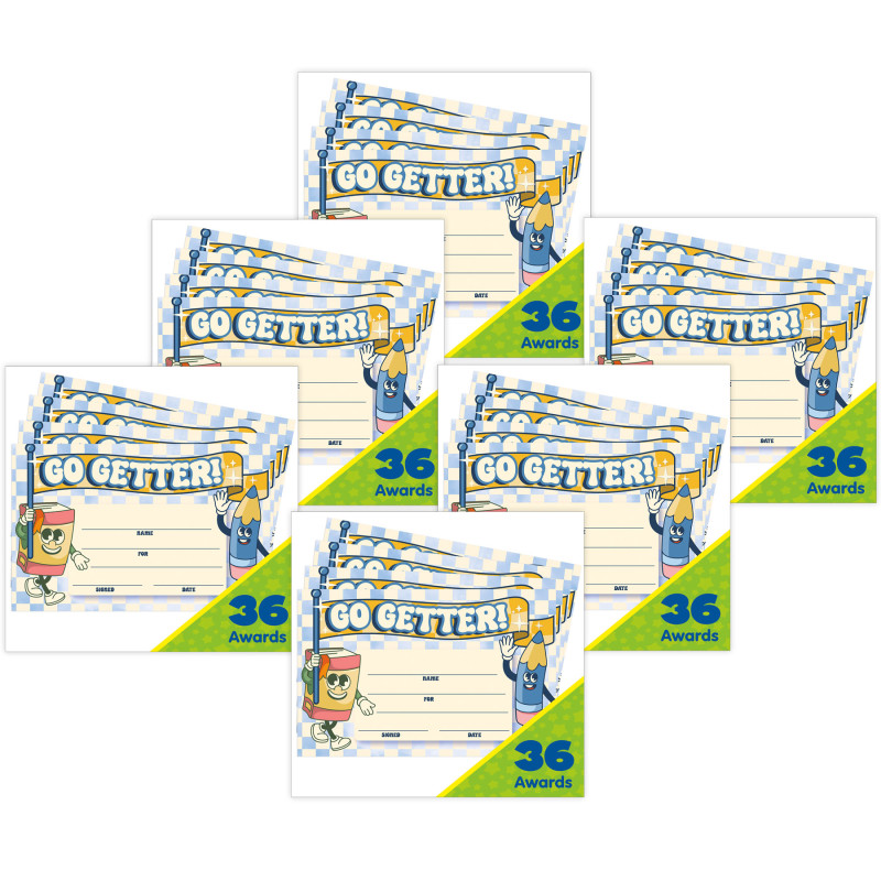 EU-844235-6 S-Cool Era Recognition Awards, 36 per Pack, Pack of 6