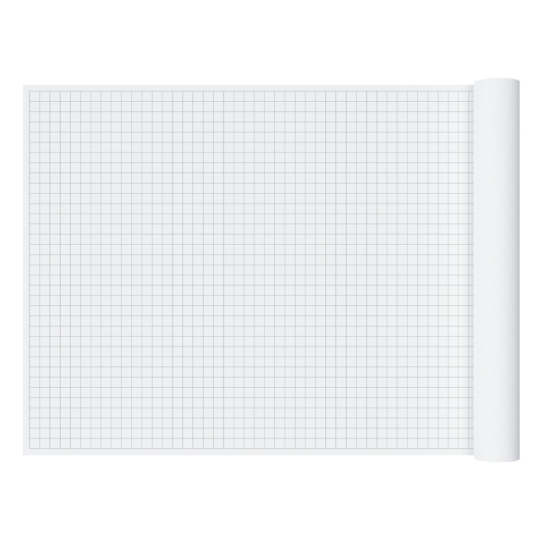 GYR150095 1 in. Graph Paper Roll, Black - 36 x 120 in.