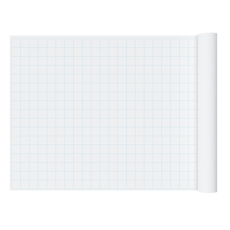 GYR150110 2 in. Graph Paper Roll, Blue - 36 x 120 in.