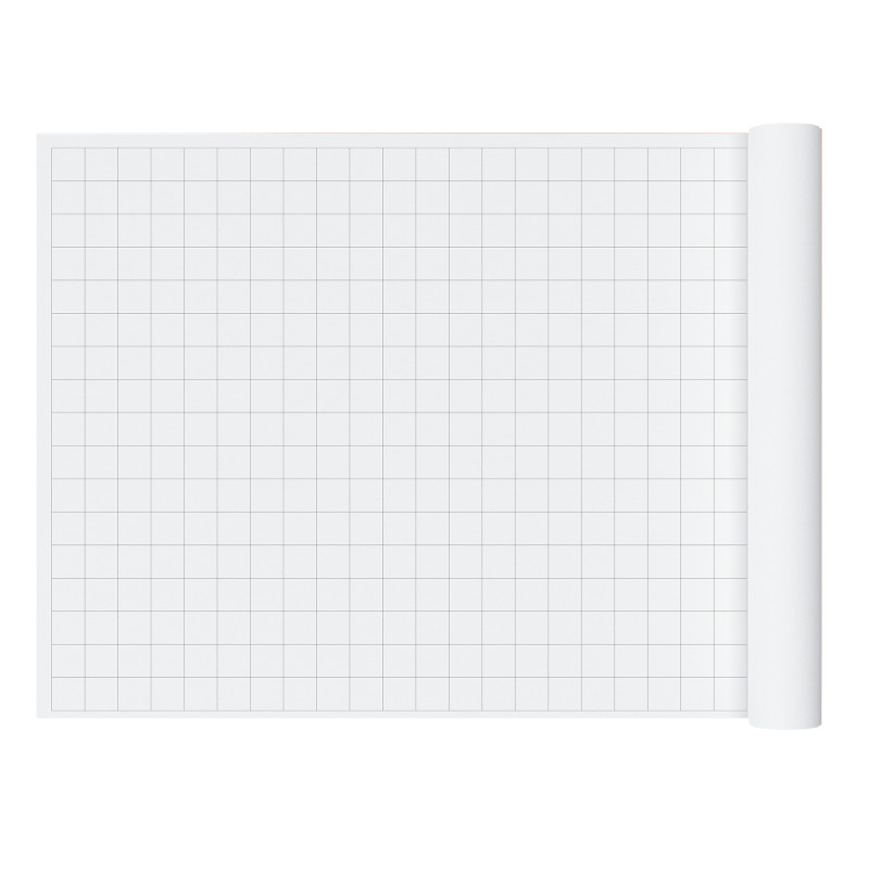 GYR150105 2 in. Graph Paper Roll, Black - 36 x 120 in.