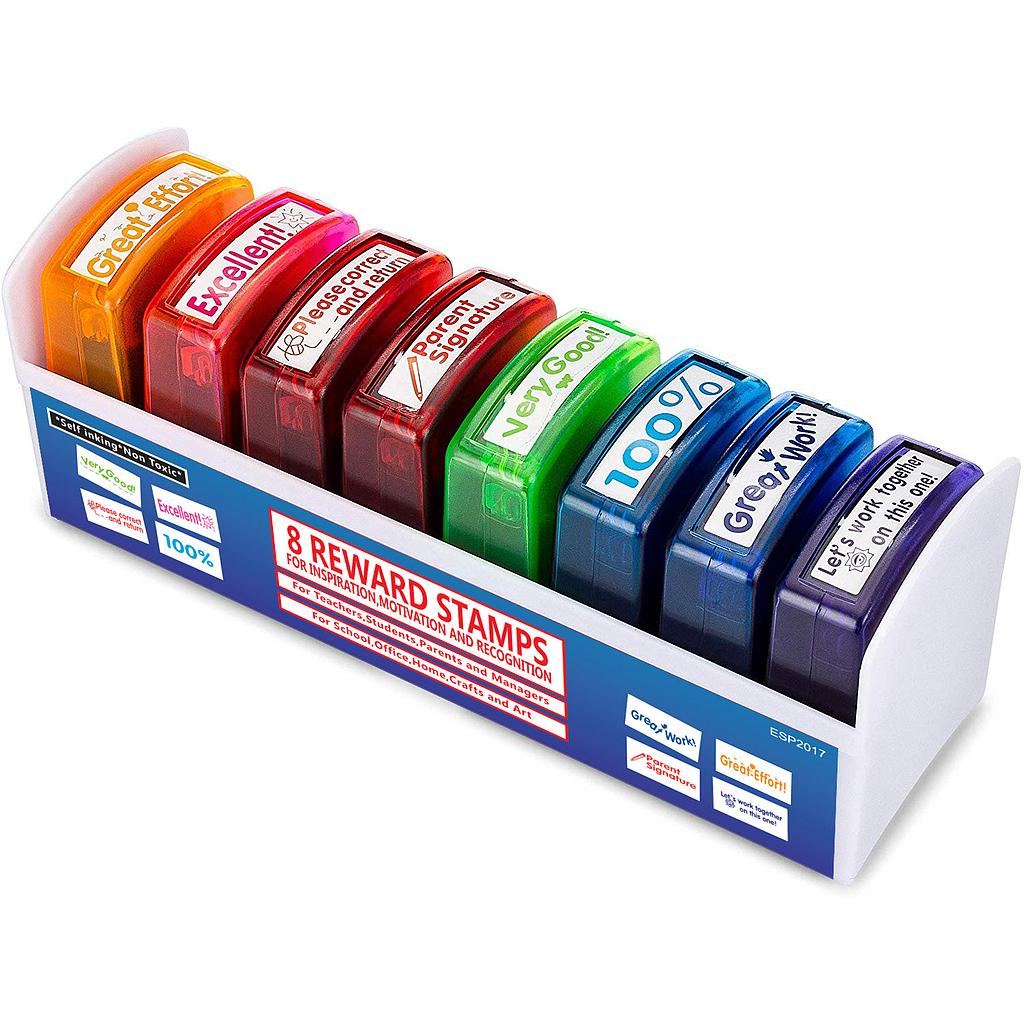 SDHESP2017 Exceptional Teacher Stamps, Rainbow