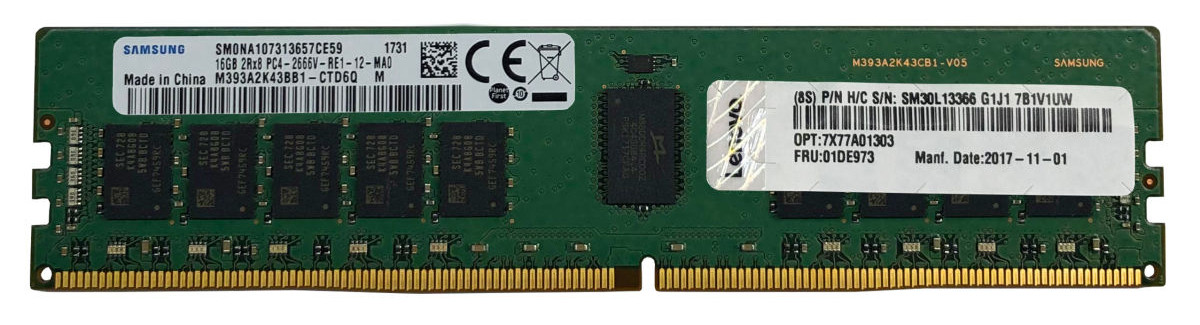 Picture of Lenovo 4X77A77029 SDRAM Memory Module - 16GB DDR5