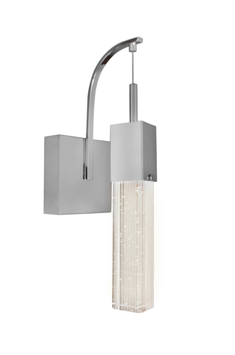 Fizz III LED Polished Chrome Wall Sconce Wall Light - 5 in.