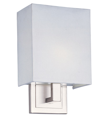 Picture of ET2 E21080-01SN Edinburgh Led Satin Nickel ADA Wall Sconce Wall Light, White Glass - 7 in.