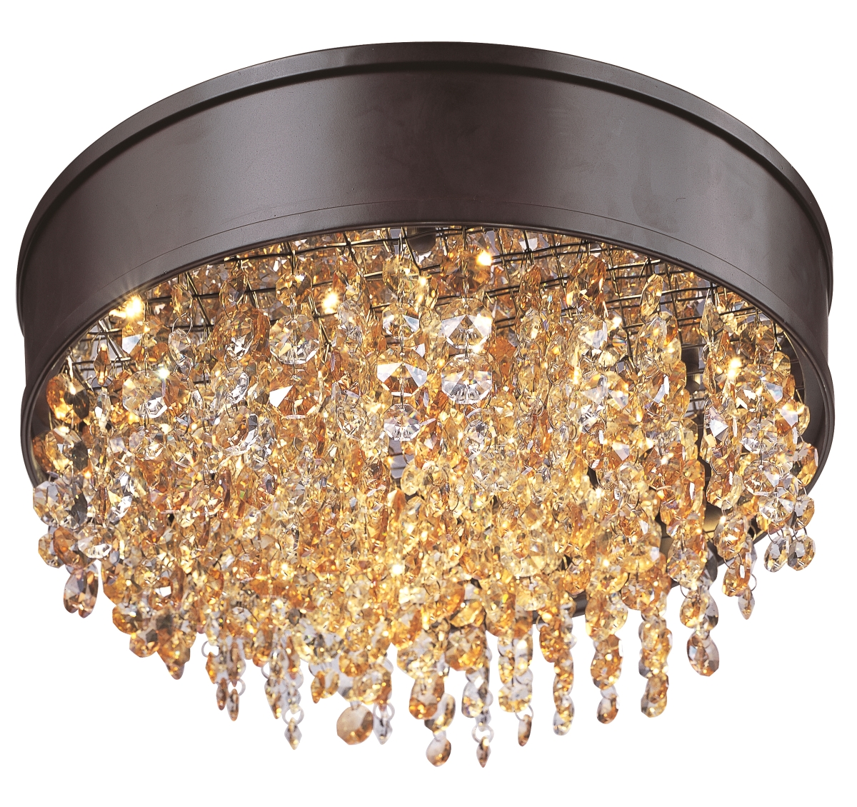 Picture of Maxim 39650SHBZ 6.25 in. Mystic 11 Light LED Flush Mount - Bronze