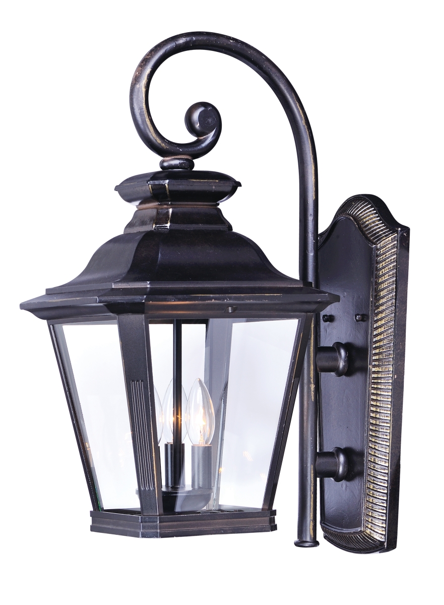 Picture of Maxim 1135CLBZ 18.5 in. Knoxville 3 Light Outdoor Wall - Bronze